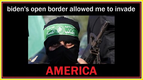 biden's open border allowed me to invade