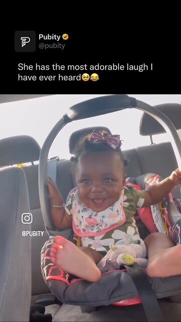 Her laugh is just the cutest.