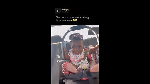 Her laugh is just the cutest.