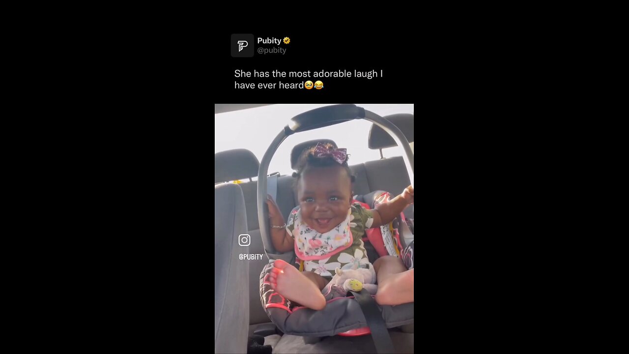 Her laugh is just the cutest.