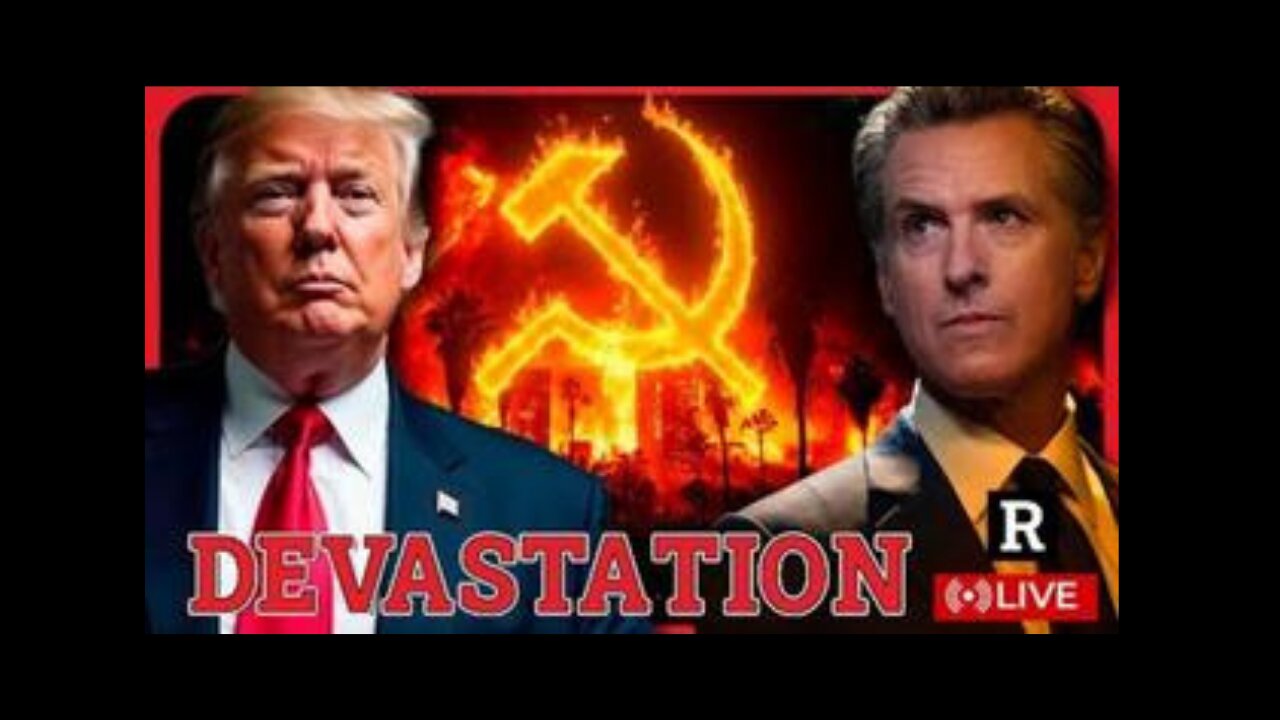 BREAKING! Trump Criticizes Communist California Democrats Over Wildfire Crisis – Redacted News.