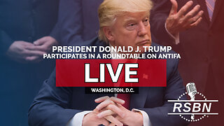 LIVE: President Trump Participates in a Roundtable on ANTIFA - 10/8/25