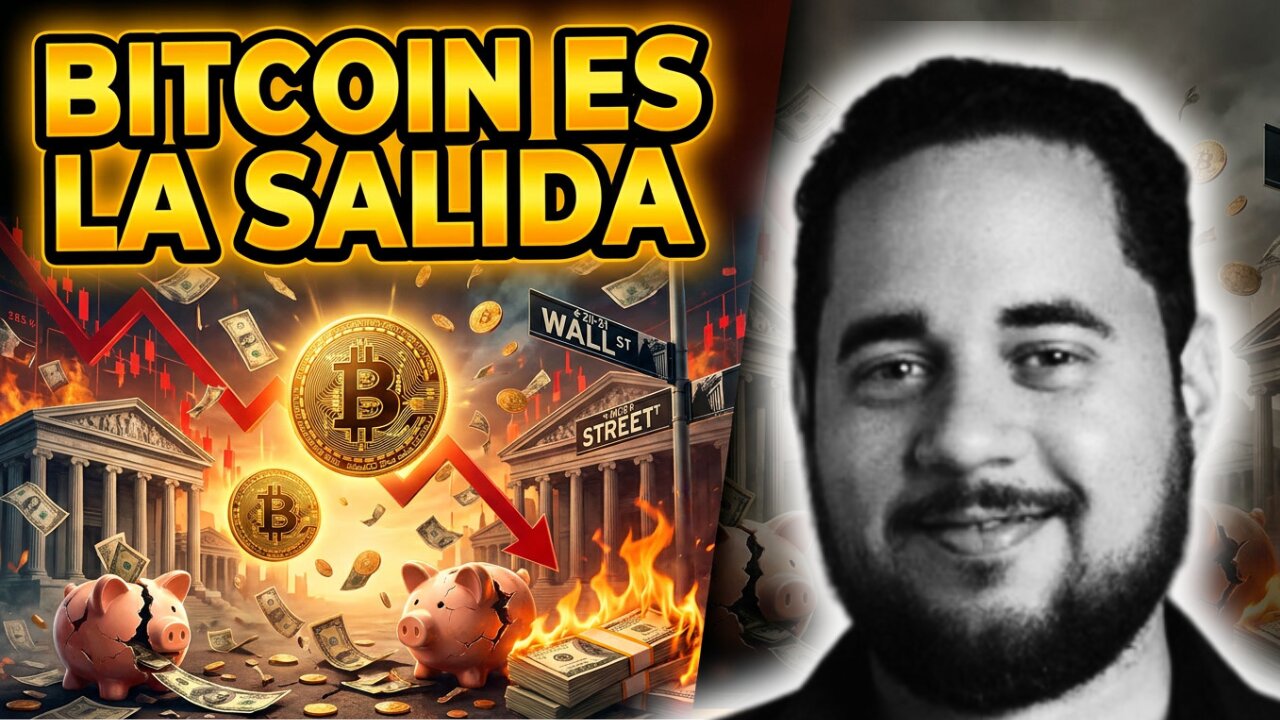 ¡EL SISTEMA TRADICIONAL SE CAE! ¿Es Bitcoin La Unica Salida? | Pedro Vital - Bitcoin Dominicana