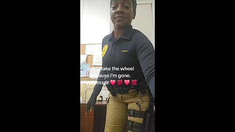 Tamesha Battle - something about the Holy Ghost 👮🏽🚔💃🏽🔥 #scootchallenge #quartet