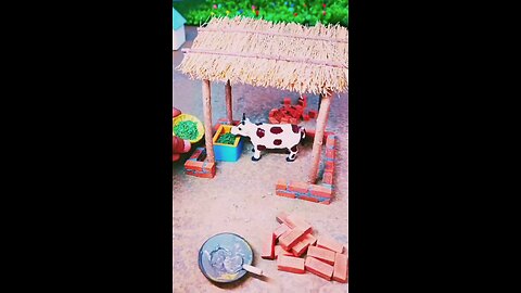 how to make cow shed