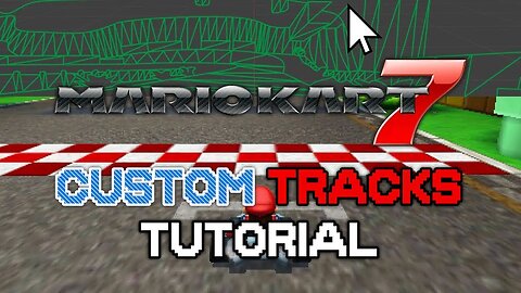 How to Make A Custom Mario Kart 7 Track And Minimap [fK_G_-CVkqo]
