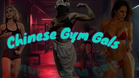 Chinese Gym Girls in Action[4K]🥵🔥🍒 || Compilation Video of Sweat & Style || Chinatown 樱桃