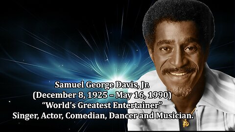 Sammy Davis, Jr., Dec. 8, 1925 - May 16, 1990 100th Birthday Anniversary | Video Compilation