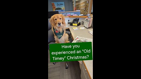 Have you experienced an "Old Timey" Christmas? 🎄🤣