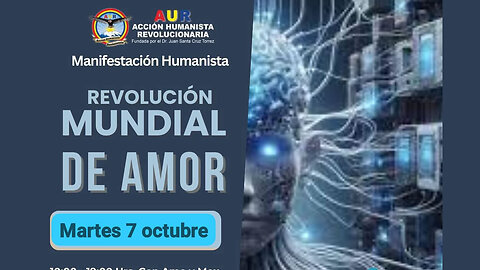 07-10-2025 (MANIFESTACIÓN) REVOLUCIÓN MUNDIAL DE AMOR #libertadsinvakunas
