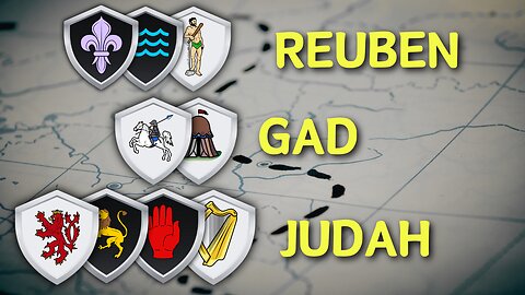 Where Did The Lost Tribes Of Israel Go? (Reuben + Gad + Judah)