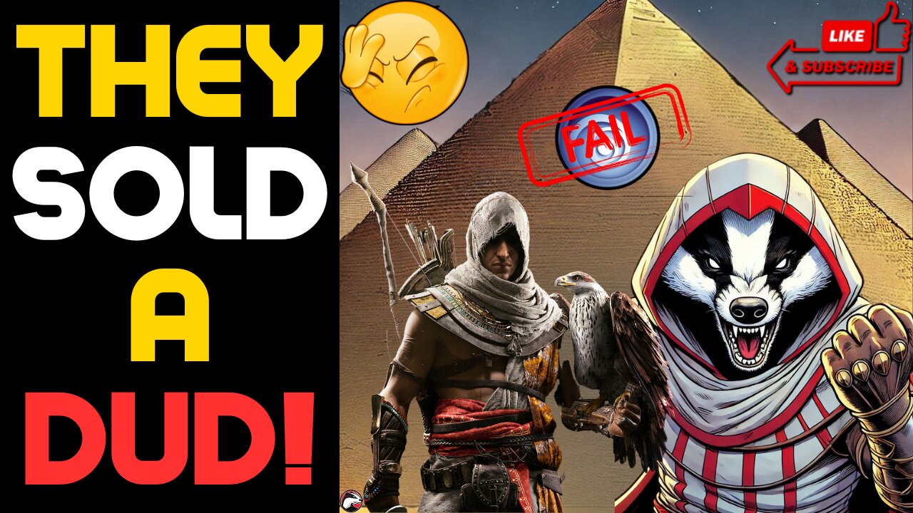 Access Media ACCUSES Gamers Of Review Bombing Assassin's Creed Origins After Update BREAKS The Game!