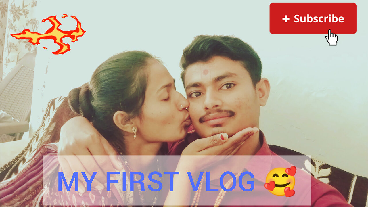 MY FIRST VLOG 🥰||MY FIRST VLOG VIRAL 🎉||KULDIP RANJANA 🥰