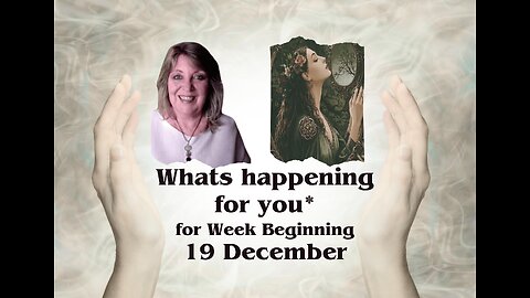 Tarot card Reading - What’s happening for *you* for week beginning 19 December 2025 🧘‍♂️🌟🕯️