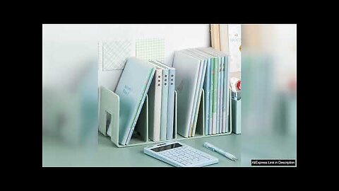 1Pcs Acrylic Desk Organizer 4 Compartment Bag Closet Shelf Divider Bookshelf Tabletop Review