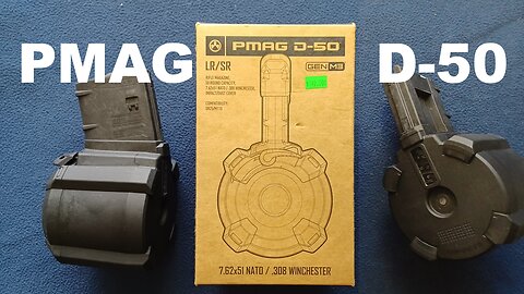 MAGPUL PMAG D-50 LR/SR GEN M3 magazine SR25/M110/AR10