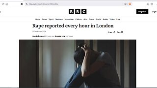 BBC: Rape reported every hour in London