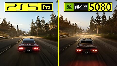 Wrecreation PS5 Pro vs PC RTX 5080 Graphics Comparison