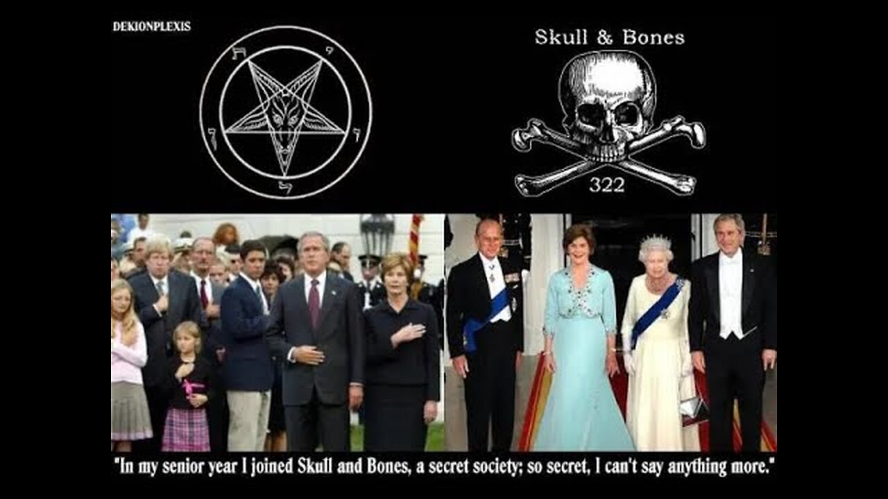 George HW Bush- and his satanic eye shift