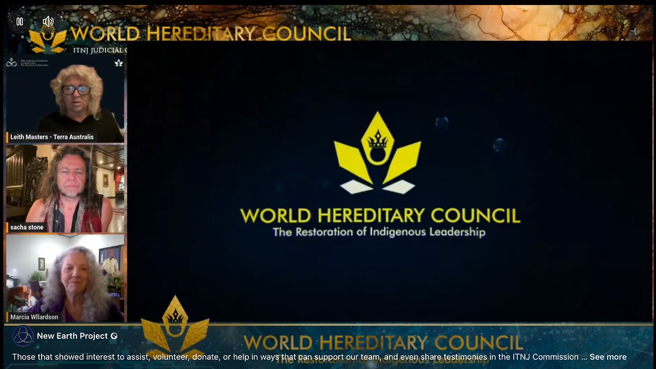 About the Judicial Inquiry into the Doctrine of Discovery by the ITNJ & WHC