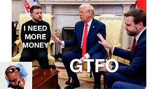 Beatdown In The Oval Office By Trump And JD Vance To Ungrateful Zelensky