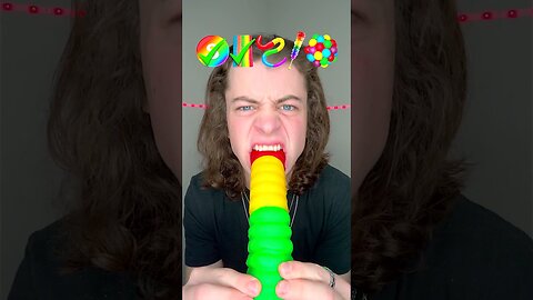 Giant Rainbow Candy ASMR!? 🤤