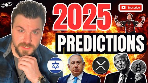 2025 Predictions | AI, World War 3, Crypto, Free Speech, & PsyOps