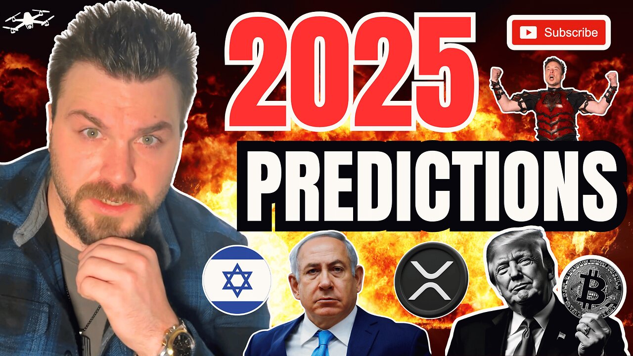 2025 Predictions | AI, World War 3, Crypto, Free Speech, & PsyOps