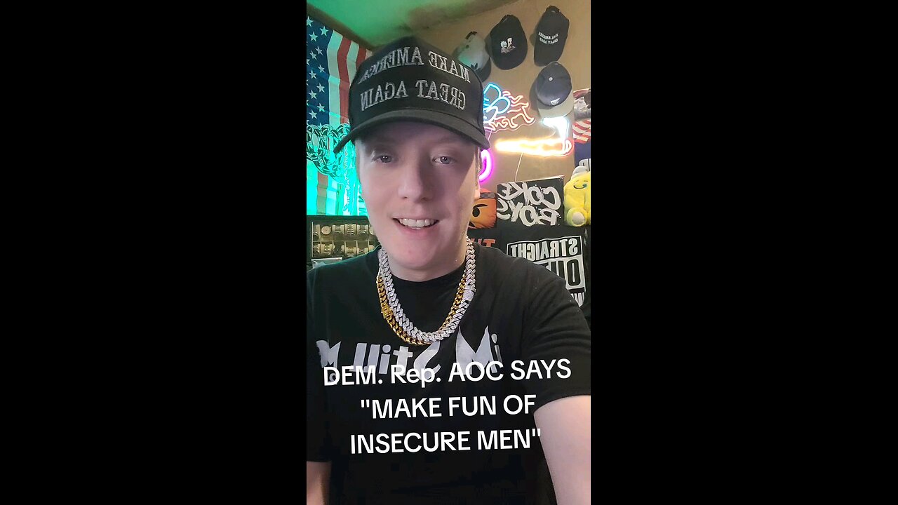 DEMOCRAT REP. AOC SAYS "MALE FUN OF SHORT INSECURE MEN"!! 🤡 😆 🤣