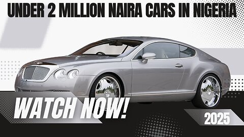 2 Million Naira Cars In Nigeria