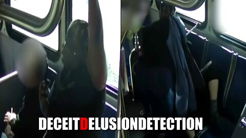 Caught on video A 70-year-old elderly white woman was violently attacked on a Broward bus by two black females