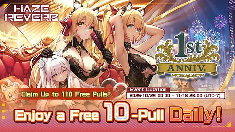 ハツリバ Haze Reverb | 1st Anniversary