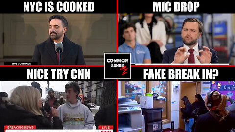 New York City Is Cooked, Vance Slams Antifa Terror, CNN vs Somali Fraud Exposé, Daycare Break-In?