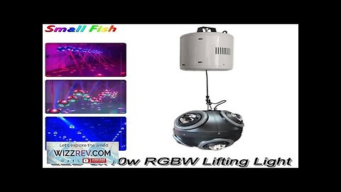 RGBW 8x10W LED 4in1 Lifting Football Shape Light DMX Rolling Beam Moving Review