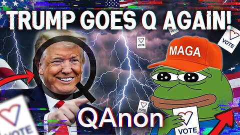 Trump Reposts Q Video: “We Won Again, Frens!”