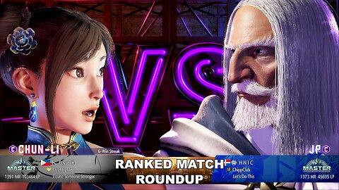 Kuya Kalbo SF6 Ranked Roundup. Chun Li Master Rank [Hori Fight Stick]