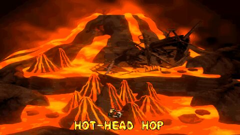 DONKEY KONG COUNTRY 2™ : DIDDY'S KONG QUEST™ / ACT 2. CROCODILE CAULDRON / A2#1. HOT-HEAD HOP! DK