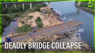 Brazil bridge collapse: Killed and missing reported, sulphuric acid spills into river