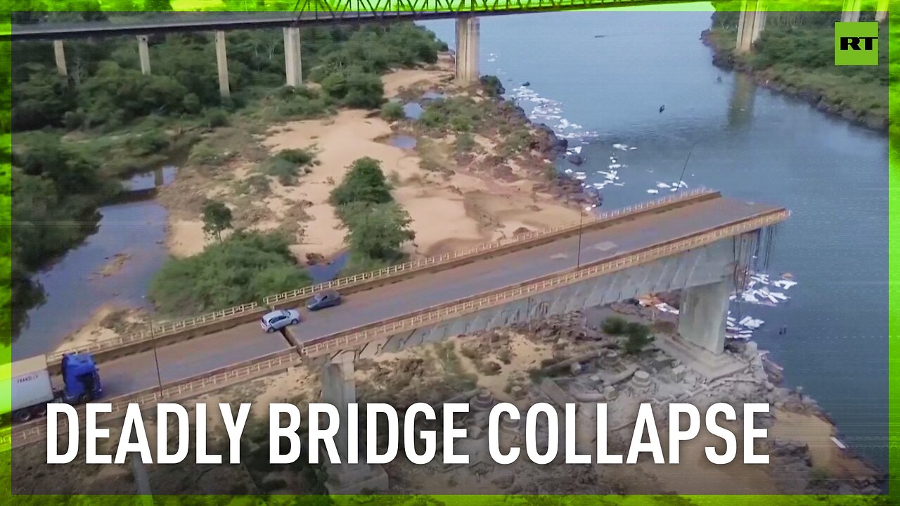 Brazil bridge collapse: Killed and missing reported, sulphuric acid spills into river