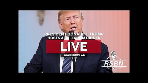 President Trump Hosts a White House Ballroom Dinner - 10/15/25