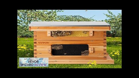 VEVOR Beehive Box Kit Bee Honey Hive 20 Frames 1 Deep 1 Review