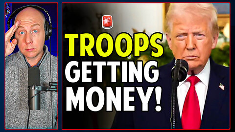 Trump Gives Troops Warrior Dividend Christmas Bonus