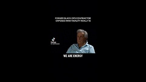 Black Ops Contractor Exposes What Reality Really Is
