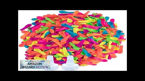 Hlonon 2000 Pack Water Balloons 5-6 Inches Multi-Color Biodegradable Latex Includes 2 Review