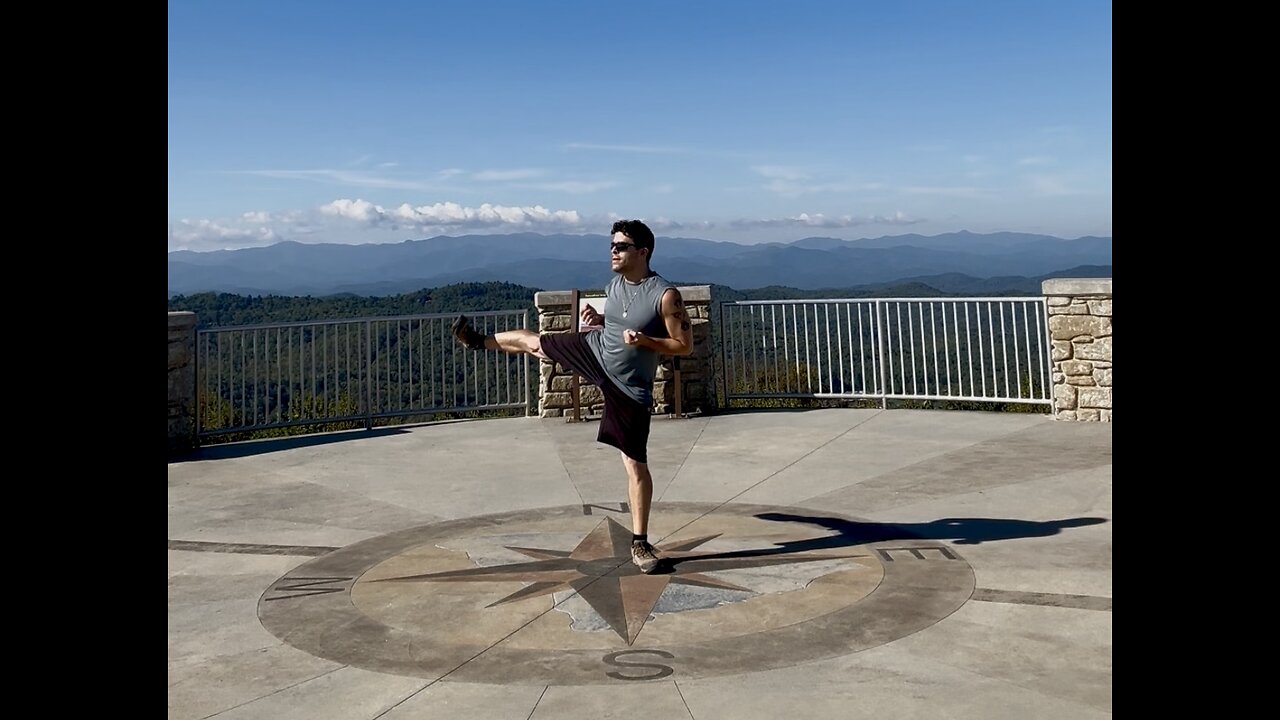 Wing Chun Forms at Mount Sassafras! #yeshua #jesus #wingchun #kungfu #martialarts #nature #hiking