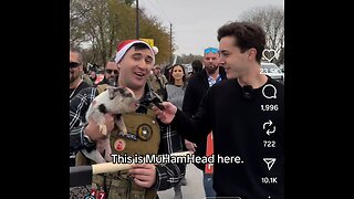 Jake Lang hosted a protest against islamification in Plano, Texas