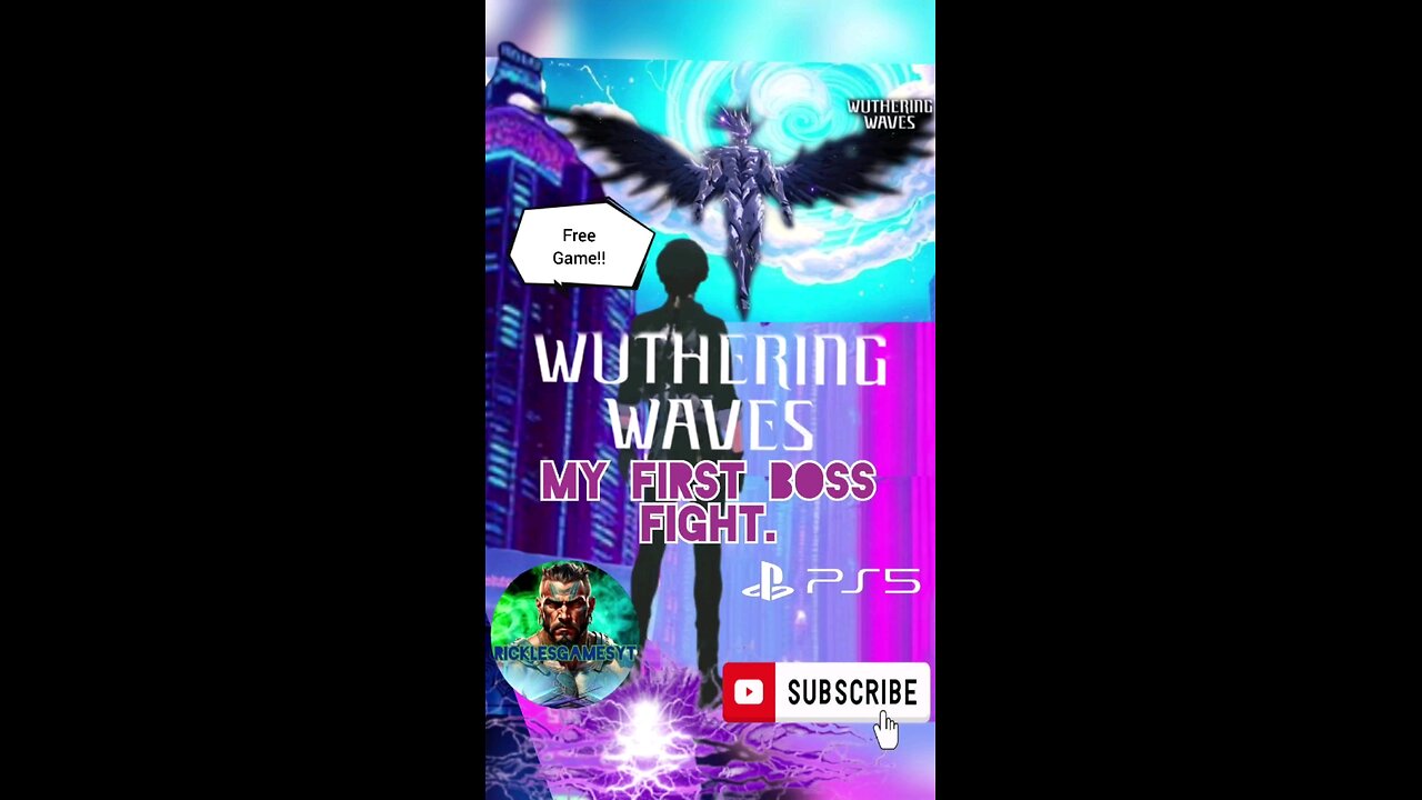 Wuthering Waves "My First Boss Fight" #shorts #shortsvideo #WutheringWaves #ps5 #freegame #gameplay