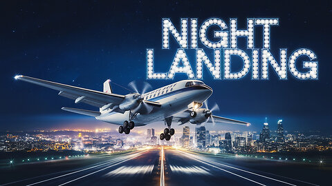 Nighttime BEAUTY! ATR 42 Lands Safely in Airline Commander Game