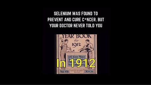 Selenium found to prevent & cure cancer... but your doctor never told you.