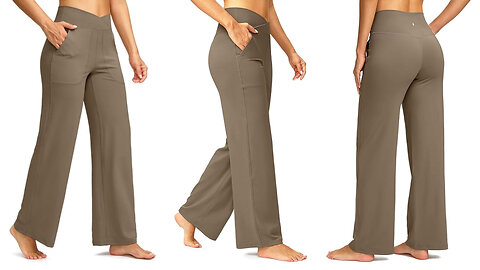 Wide Leg Pants, Yoga Pants, Sweatpants for Women.